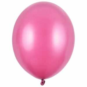 Balónek latexový pastelový tmavě růžový 30 cm 1 ks