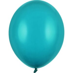 Balónek latexový pastelový tyrkysový 30 cm 1 ks