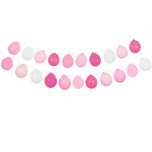 Balónková girlanda růžová