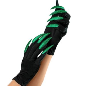 Rukavice čarodějnické s nehty