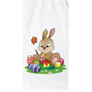 Sáček velikonoční PP se zajíčkem 20x39x6cm 1ks