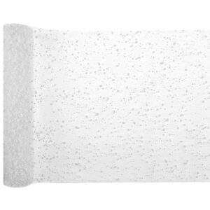 Šerpa na stůl sněhová 26cm x 5m