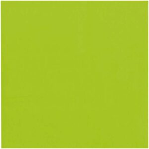 Ubrousky papírové banketové limetkově zelené 13 x 13 cm 20 ks