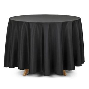 Ubrus černý kulatý 230 cm