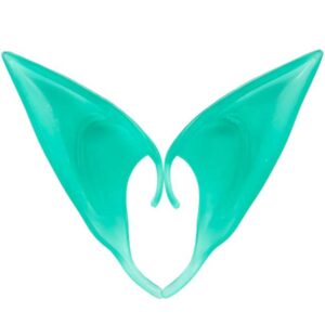 Uši Elf fluorescentní zelené 12 x 4 cm
