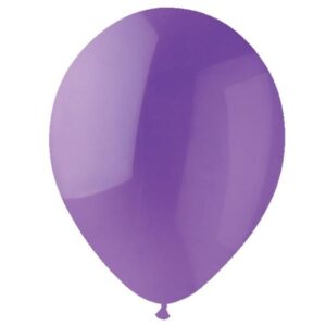 Balónek latexový crystal fialový 30 cm 1 ks