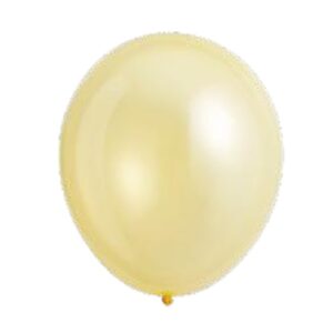 Balónek latexový droplets žlutý 27 cm 1 ks