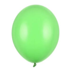 Balónky latexové 27 cm zelené jablko 100 ks