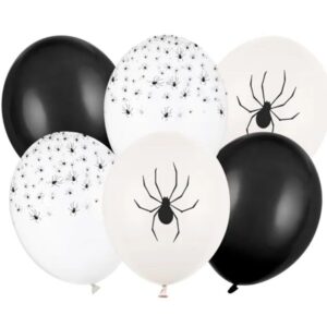 Balónky latexové Pavouci 30 cm 6 ks