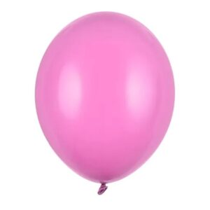 Balónky latexové pastelové fuchsiové 27 cm 100 ks