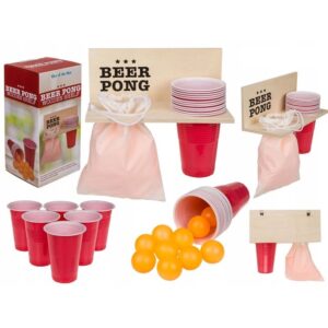 Beer Pong 12 kelímků 12 míčků