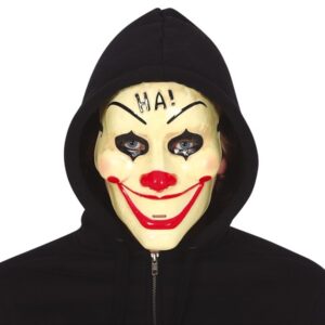 Halloween Horror -  maska  plastová Klaun HA!