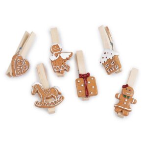 Kolíčky vánoční perníčky 3 ks