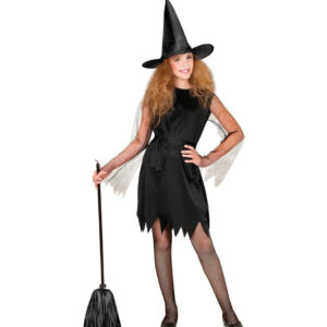 Kostým čarodějnice 140 cm 8-10 let