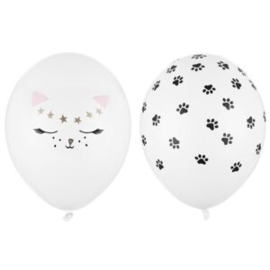 Meow party - Balónky latexové Kočička mix 30 cm 50 ks