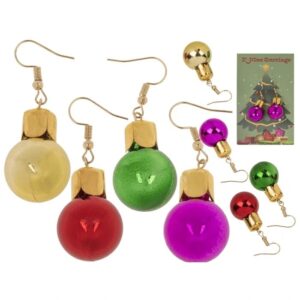 Náušnice Vánoční ozdoby