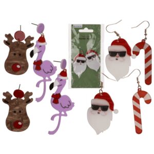 Náušnice vánoční motivy