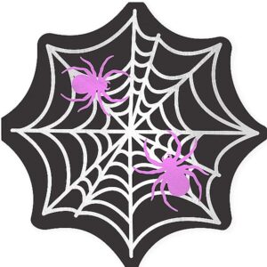 Ubrousky papírové pavučina s pavouky 33x33 cm 10 ks