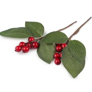 Větvička umělá se šípky červeno-zelená 2 ks