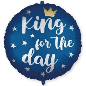 Balónek fóliový King for the day 46 cm