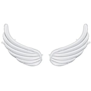 Balónek fóliový Křídla bílá 104x60 cm