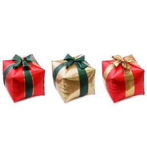 Balónky fóliové Vánoční dárky 34x36 cm 3 ks