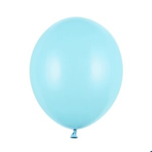 Balónky latexové pastelové světle modré 12 cm 100 ks