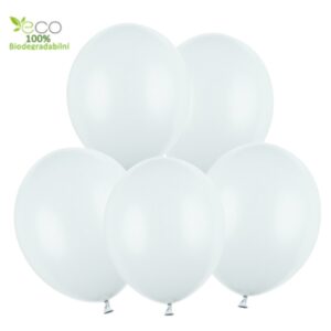 Balonky mlhavě modré  5ks - 14" 33 cm