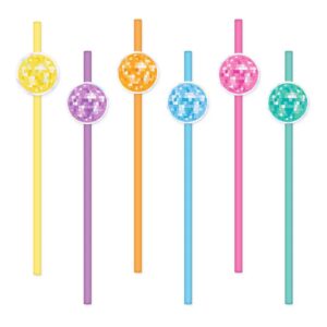 Brčka papírová Retro 6 ks