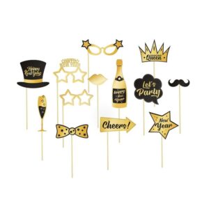 Rekvizity do fotokoutku Silvestr 13 ks