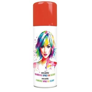 Sprej na vlasy červený 125 ml