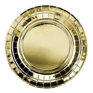 Talíře zlaté 23cm