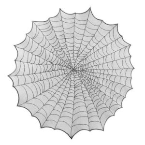 Ubrus pavučina 124 cm