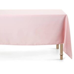 Ubrus růžový látkový 180 x 300 cm