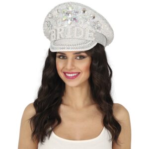 Čepice Bride to be diamantová s křišťály