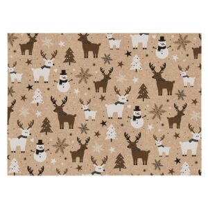 Balící papír sobíci 100x70 cm