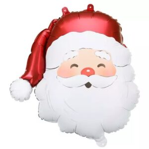 Balónek fóliový Santa Claus 42 x 43