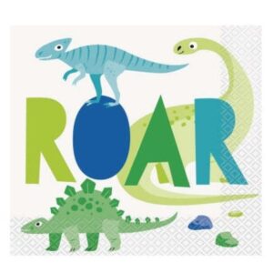 Dino nature Ubrousky modrozelené 16ks