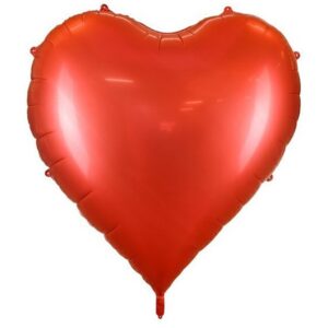 Fóliový balónek XXL Srdce 136x129 cm