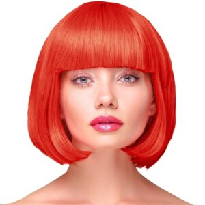 Paruka zrzavé krátké vlasy