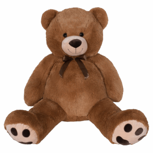 Plyšový medvěd hnědý 120 cm