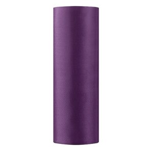 Satén v roli úzký švestkový 16cm/9m