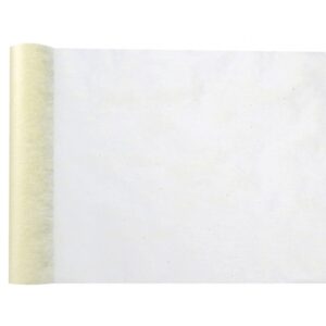 Šerpa / běhoun na stůl - netkaná textilie šampaň 10 m x 30 cm