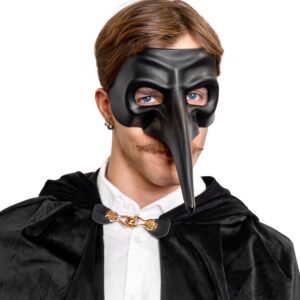 Škraboška černá s dlouhým nosem