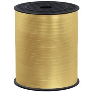 Stuha chromová zlatá 225 m