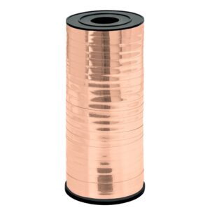 Stuha lesklá růžově zlatá 92 m