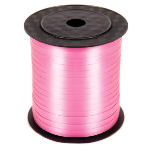 Stuha na balónky růžová 500m