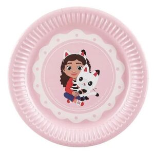 Talíře papírové Gabby's Dollhouse 18 cm 6 ks