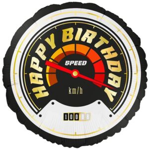 Balónek fóliový HB závodní auto 45 cm