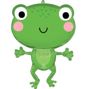 Balónek fóliový Šťastná žába 73 cm